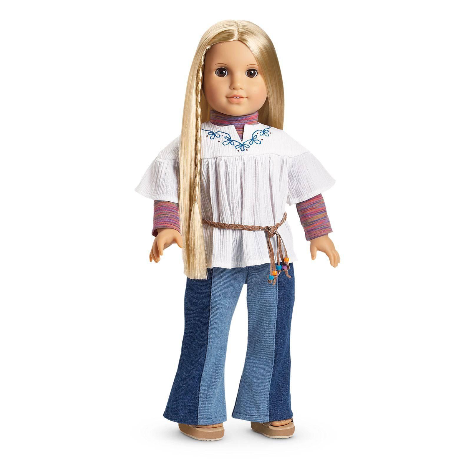 RETIRED AMERICAN GIRL DOLL Julie's Classic 2007 Meet Outfit – Cape