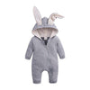 INFANT BUNNY ONESIES PINK OR GRAY