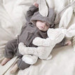 INFANT BUNNY ONESIES PINK OR GRAY