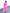 Barbie Pink Long Sleeve Slouchy Corduroy Crop Top- Set