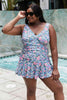 Marina West Swim Full Size Clear Waters Swim Dress in Rose Sky
