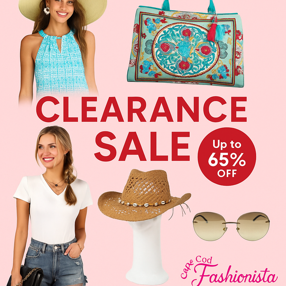 CLEARANCE SALE - Cape Cod Fashionista