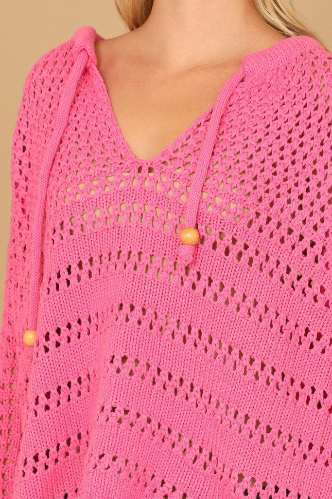 Stay Cozy: Cotton Crochet Sweater - Cape Cod Fashionista