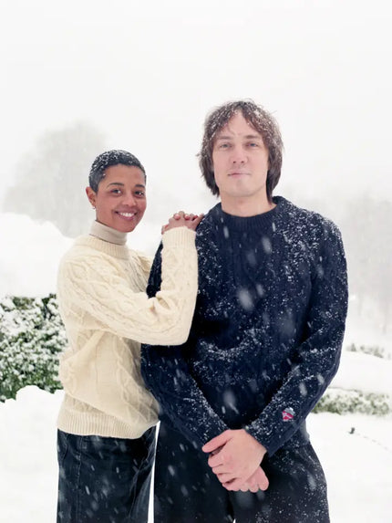 Unisex 100% Norwegian Wool Sweater – Tórshavn Heavyweight knit