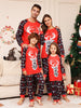 Full Size Reindeer Graphic Top and Pants Set - Cape Cod Fashionista