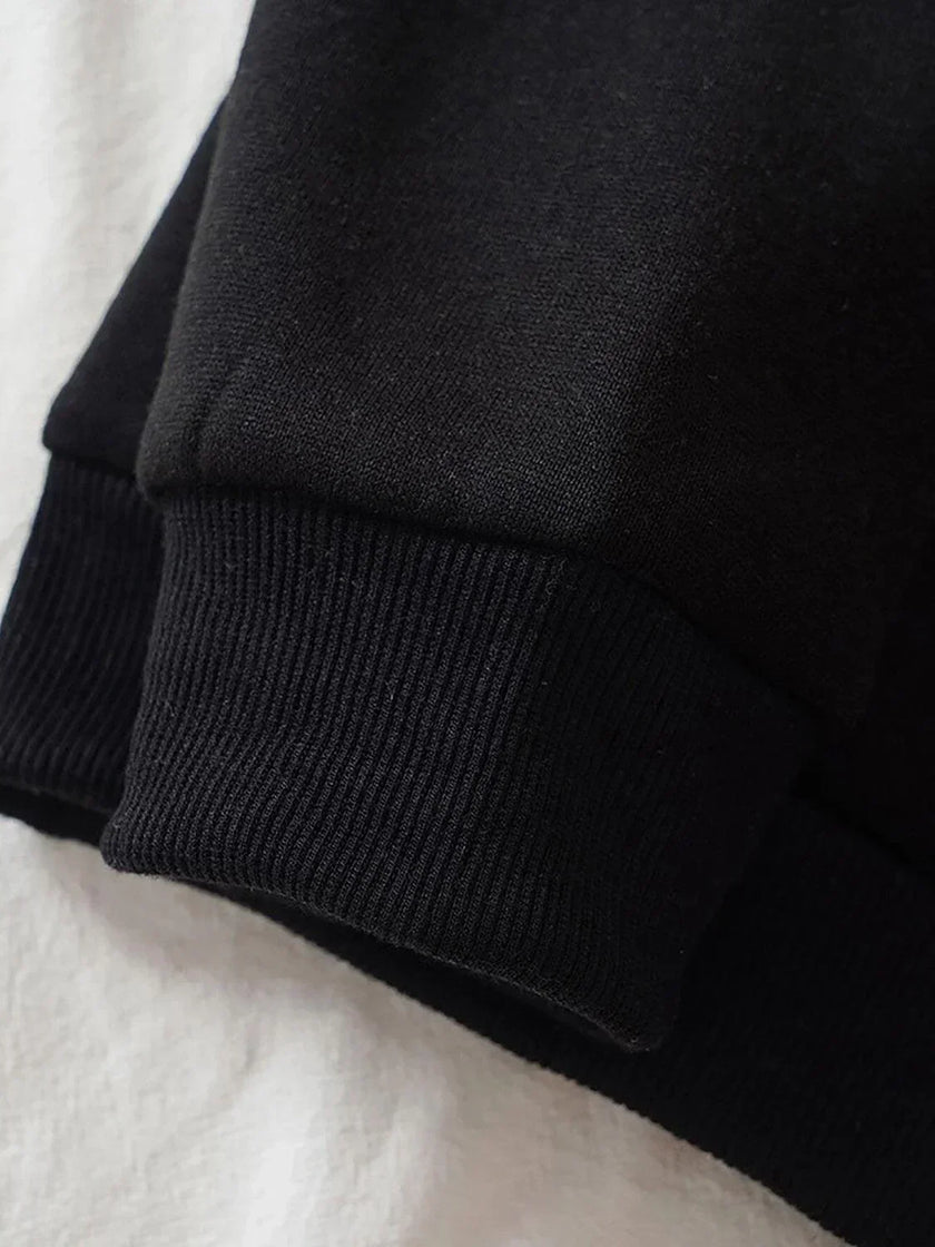 Graphic Drawstring Hoodie with Pocket - Cape Cod Fashionista