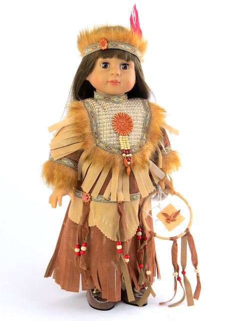 18-Inch Doll Native American-Inspired Outfit | 3-Piece Dreamcatcher Set