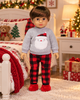 18 Inch Doll Christmas Pajamas | Santa Red Buffalo Plaid Pajama Set