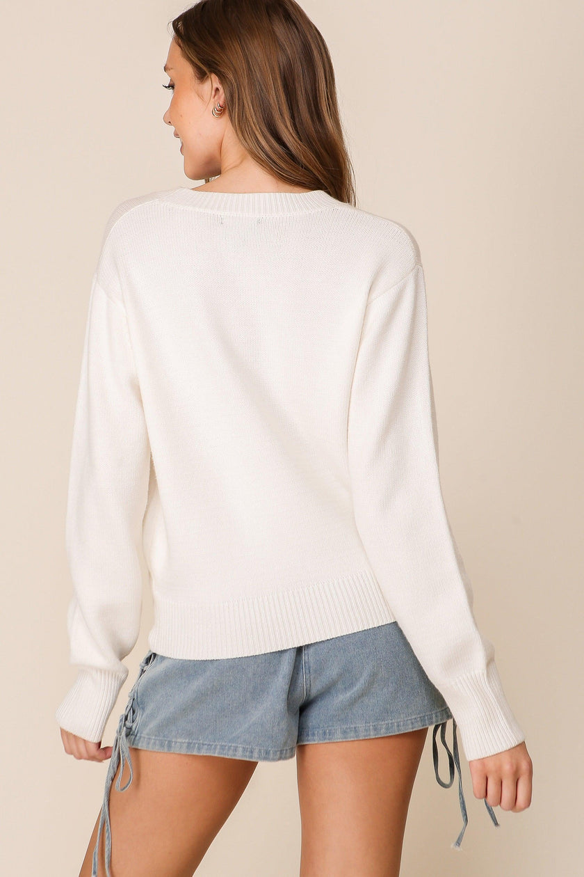 Soft USA Logo Sweater - Cape Cod Fashionista