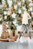 2-Pack Christmas Striped Faceless Gnomes - Cape Cod Fashionista