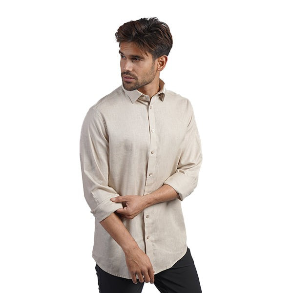 Men's Classic Turkish Linen Button Down Shirt