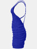 Glitter Double Spaghetti Straps Mini Dress - Cape Cod Fashionista