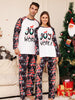 Full Size JOY TO THE WORLD Graphic Two-Piece Set - Cape Cod Fashionista