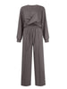 Crisscross Round Neck Top and Drawstring Pants Set - Cape Cod Fashionista