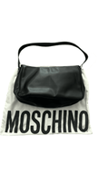 MOSCHINO AUTHENTIC NYLON LOGO SHOULDER BAG - Cape Cod Fashionista