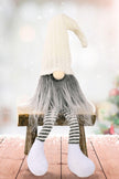 2-Pack Christmas Striped Faceless Gnomes - Cape Cod Fashionista