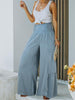 Smocked High Waist Pants