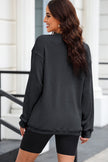 Sequin Nutcracker Round Neck Long Sleeve Sweatshirt