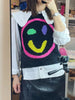 Smiley Round Neck Sweater Vest - Cape Cod Fashionista