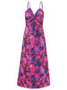 Twisted Printed V-Neck Cami Dress