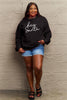 Simply Love Full Size HEY SANTA Graphic Sweatshirt - Cape Cod Fashionista