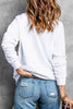 Pumpkin & Ghost Round Neck Long Sleeve Sweatshirt - Cape Cod Fashionista