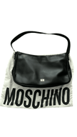 MOSCHINO AUTHENTIC NYLON LOGO SHOULDER BAG - Cape Cod Fashionista