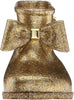 Mini Melissa Sugar Rain Bow Glass Gold Glitter Boots