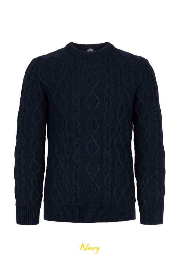 Unisex 100% Norwegian Wool Sweater – Tórshavn Heavyweight knit