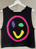 Smiley Round Neck Sweater Vest - Cape Cod Fashionista