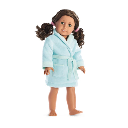 American Girl Truly Me Sparkle Spa Robe Blue