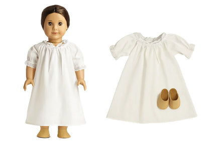 American Girl Doll Felicity NIGHT SHIFT & MULES set