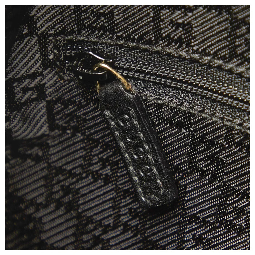 GUCCI Bamboo Black Suede Jackie Shoulder Bag