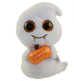 🎃 Ty Beanie Boos Halloween Ghost Plush – Big Sparkly Eyes – 2017 with tags 6