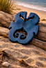 Coastal Seahorse Wall Decor… Kissing Seahorses Wood Sculpture Nautical Beach House Art Gift