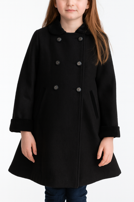 CUTE TOGS - GIRLS DOUBLE BREASTED PEACOAT - Cape Cod Fashionista
