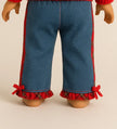 🎄REINDEER HOLIDAY Knit & denim  2-Piece outfit   for American Girl Doll