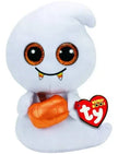 🎃 Ty Beanie Boos Halloween Ghost Plush – Big Sparkly Eyes – 2017 with tags 6