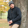 Men’s Fisherman Cable Knit Wool Sweater – Cotton Lined, Handmade in Nepal