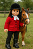 Equestrian 3 Piece Riding Outfit for 18” -American Girl Doll
