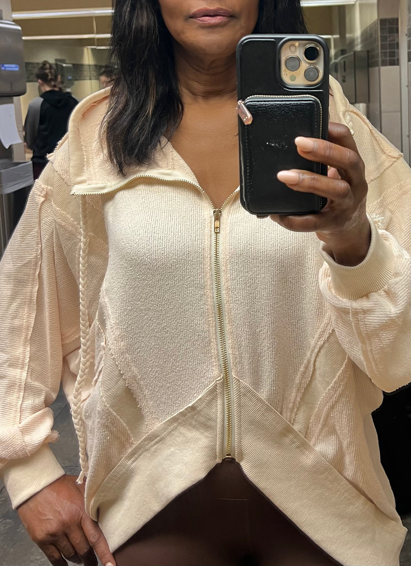 POL Oversized High-Low Vacation Hoodie - Cape Cod Fashionista