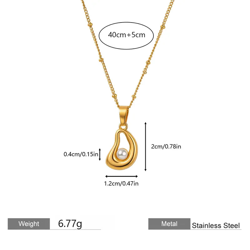 Gold Pendant Necklaces | Celestial, Coastal & Pearl Jewelry Collection