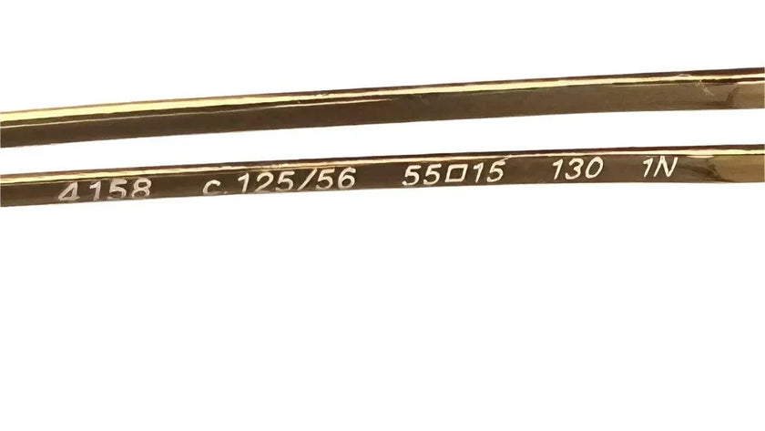 Authentic Chanel Rimless Designer Gold Round Sunglasses - Cape Cod Fashionista