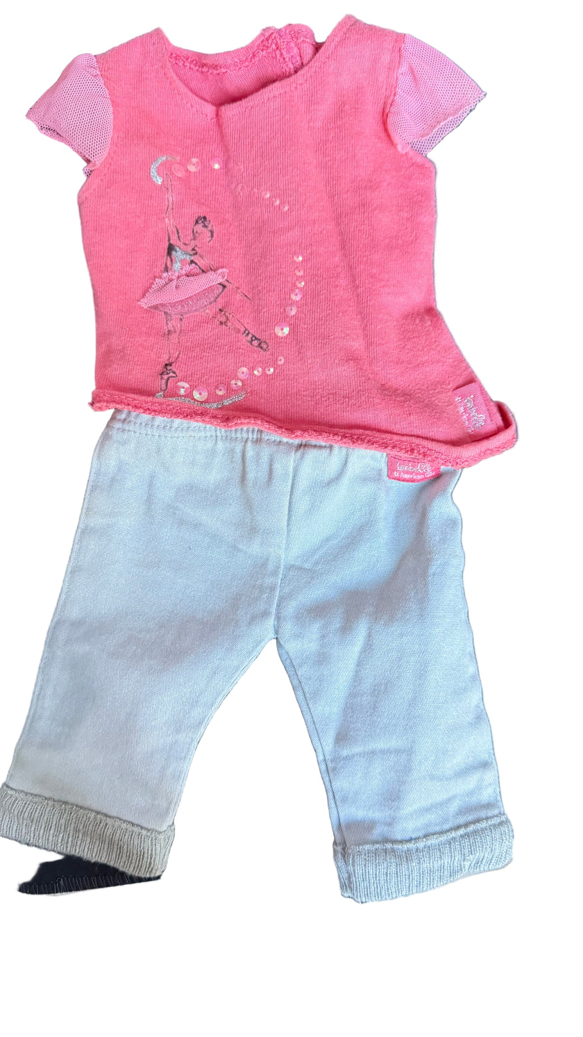 Retired American Girl Isabelle Palmer’s Meet Outfit & Tutu