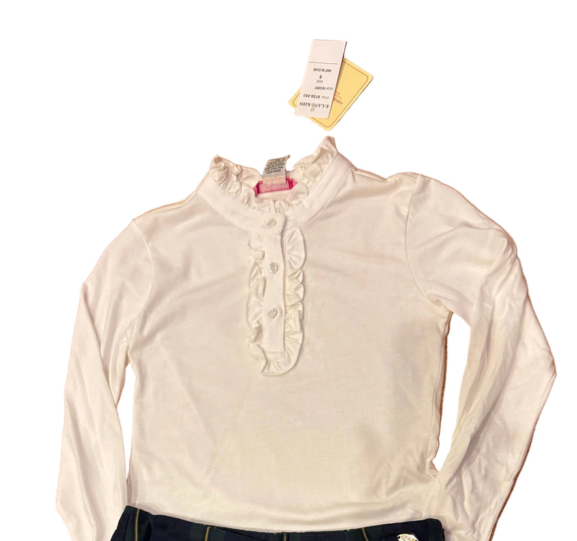 E-land & RHC Irideon  Kid's Meryl Knee Patch Jodpurs – Tan Riding Pants