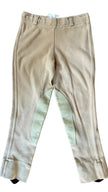 E-land & RHC Irideon  Kid's Meryl Knee Patch Jodpurs – Tan Riding Pants
