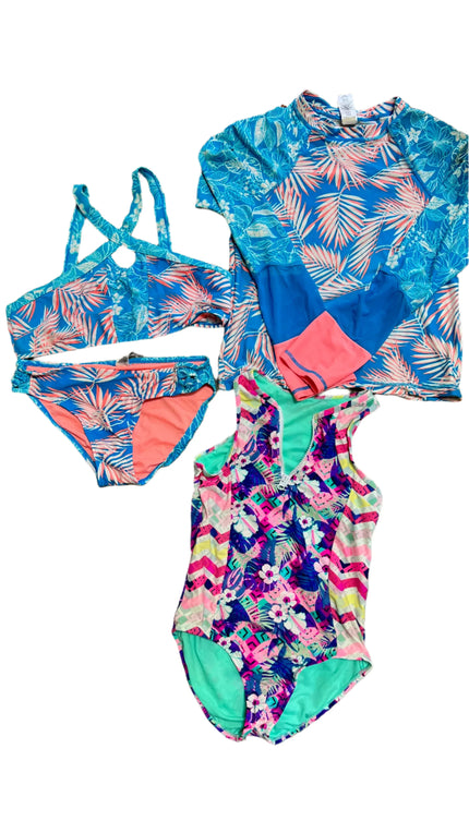 Gossip Girl Tween Swimsuit Bundle – Size 16 (Two for One Deal!)