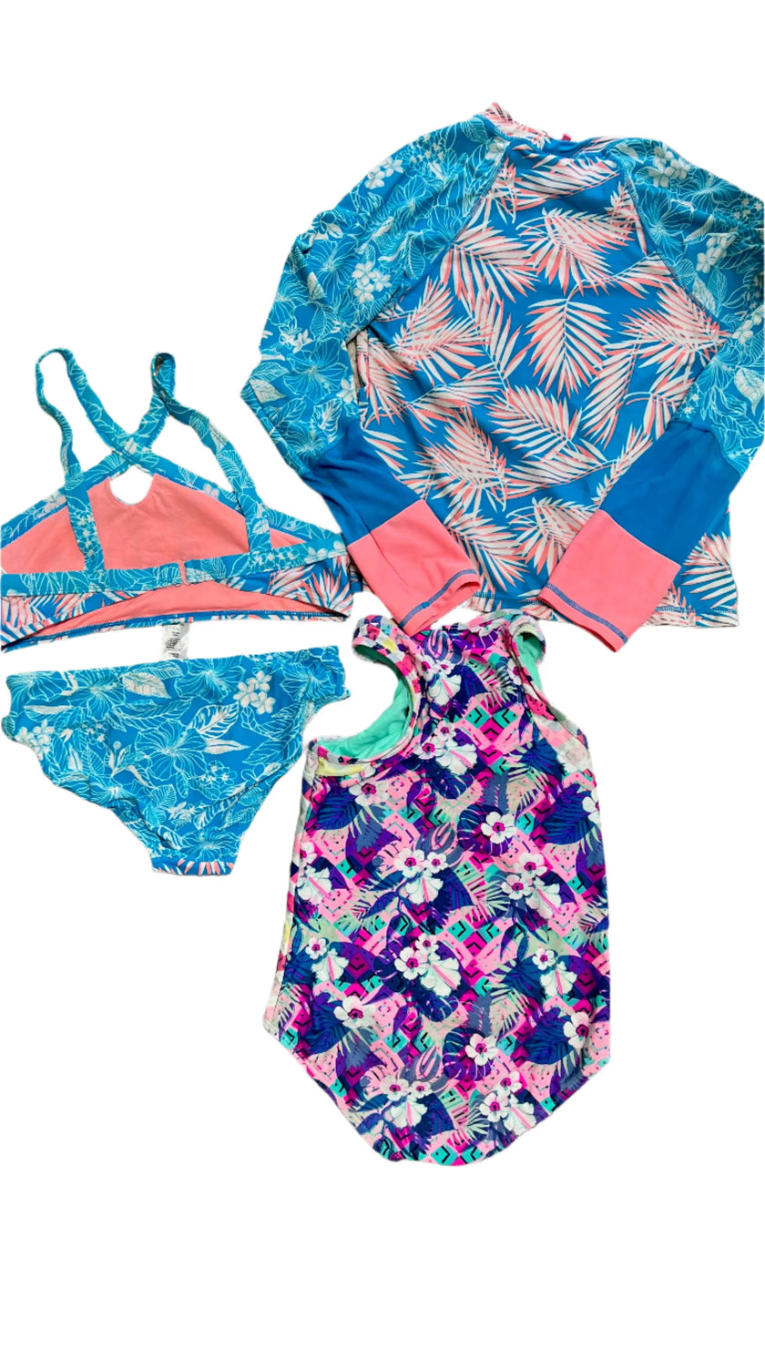 Gossip Girl Tween Swimsuit Bundle – Size 16 (Two for One Deal!)
