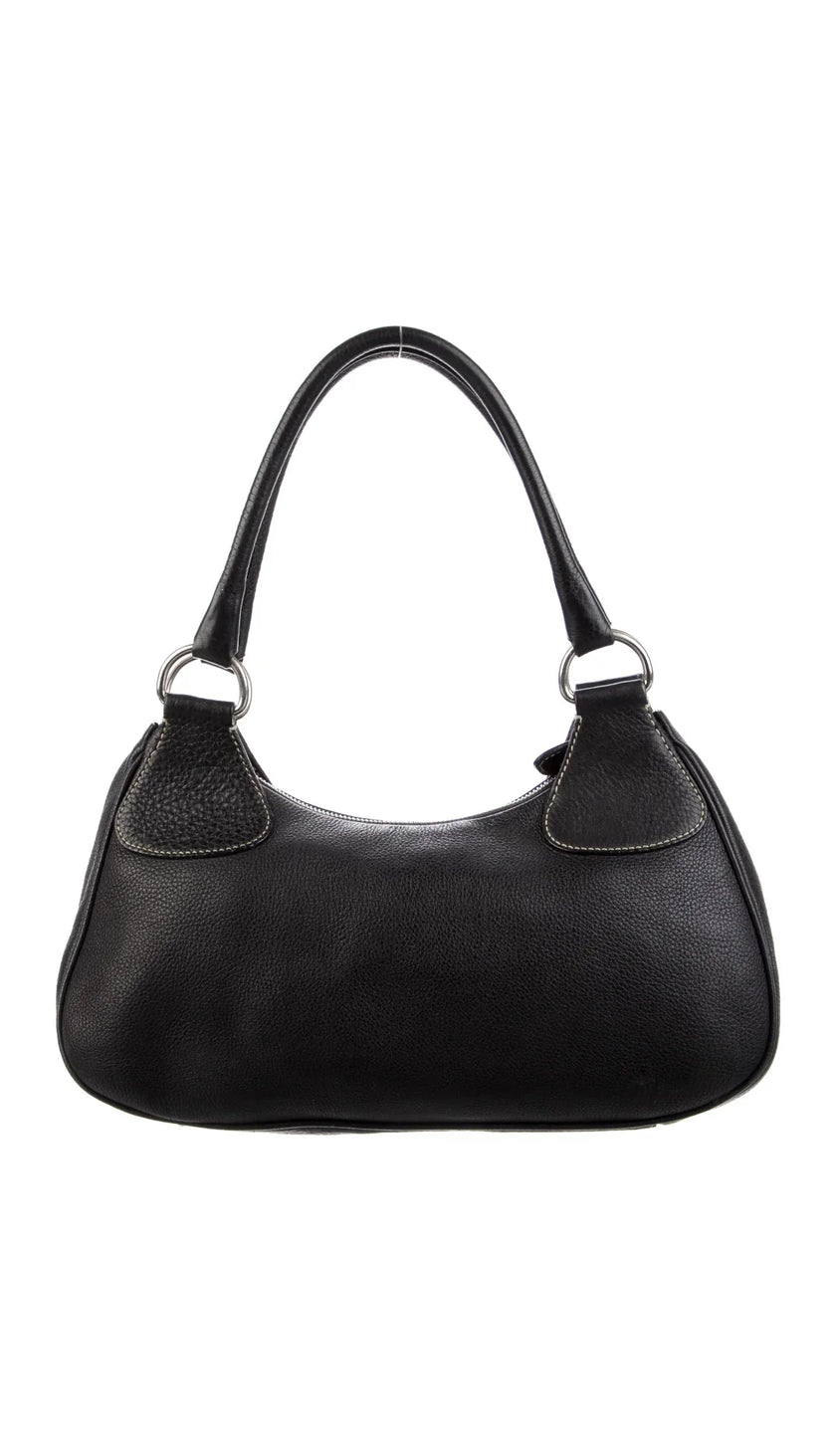 CLASSIC PRADA –  Prada Vitello Daino Leather Shoulder Bag