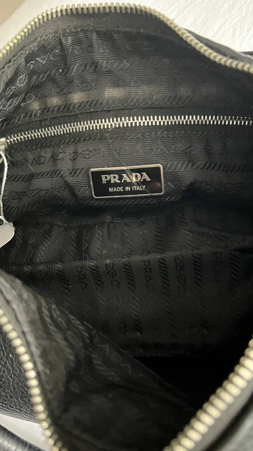 CLASSIC PRADA –  Prada Vitello Daino Leather Shoulder Bag